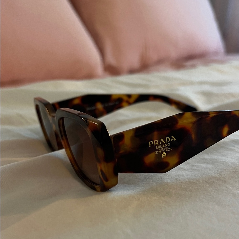 Prada Brown Tortoise Sunglasses